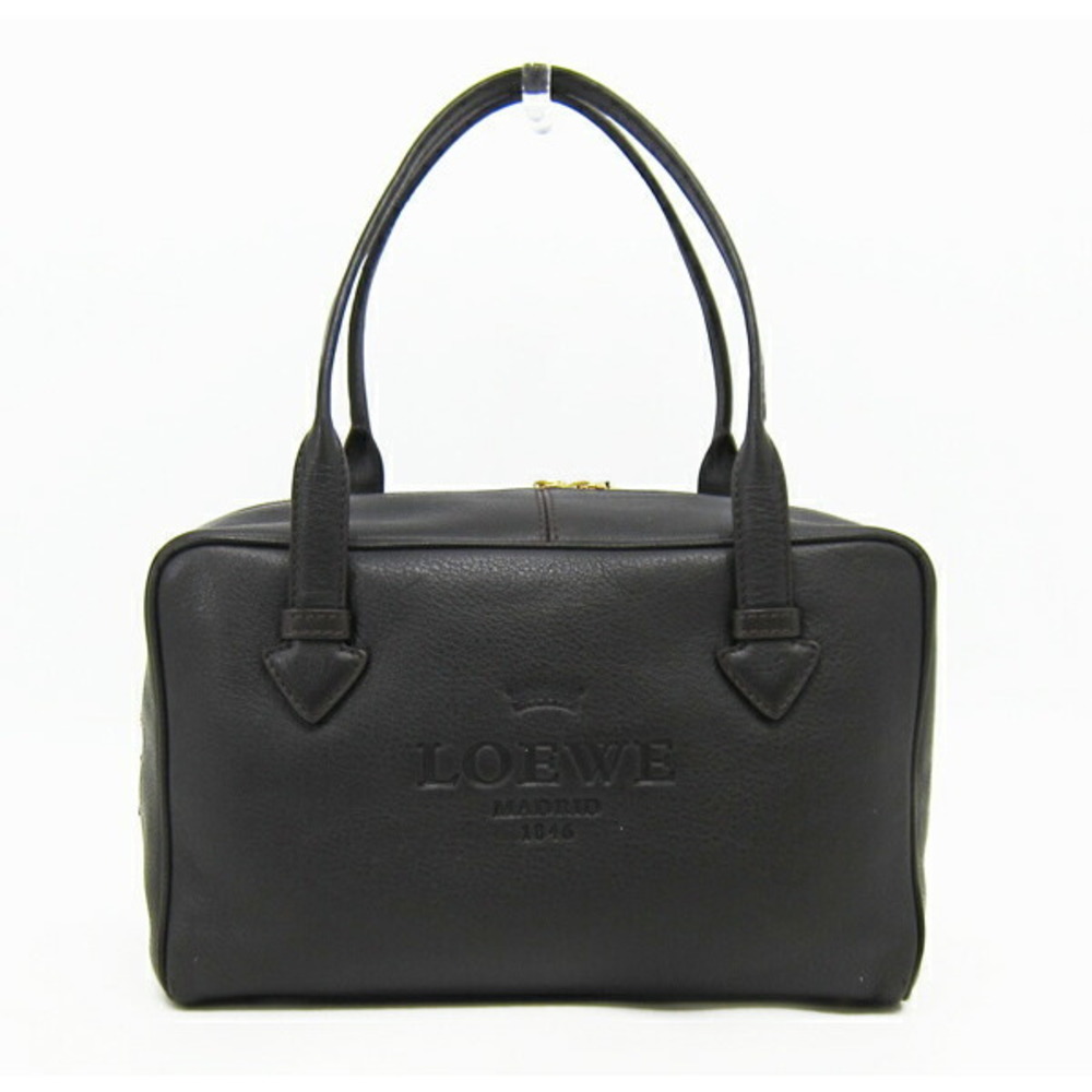 Loewe Heritage Handbag Dark Brown